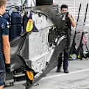 Red Bull Racing RB12 floor at Formula One World Championship, Rd14, Italian Grand Prix, Practice, Monza, Italy, Friday 2 September 2016. © Sutton Images