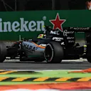 Sergio Perez (MEX) Force India VJM09 at Formula One World Championship, Rd14, Italian Grand Prix, Qualifying, Monza, Italy, Saturday 3 September 2016. © Sutton Images