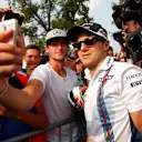 Felipe Massa (BRA) Williams fans selfie at Formula One World Championship, Rd14, Italian Grand Prix, Qualifying, Monza, Italy, Saturday 3 September 2016. © Sutton Images