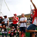 Drivers parade at Formula One World Championship, Rd14, Italian Grand Prix, Race, Monza, Italy, Sunday 4 September 2016. © Sutton Images