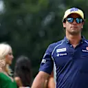 Felipe Nasr (BRA) Sauber on the drivers parade at Formula One World Championship, Rd14, Italian Grand Prix, Race, Monza, Italy, Sunday 4 September 2016. © Sutton Images