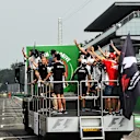 Drivers parade at Formula One World Championship, Rd14, Italian Grand Prix, Race, Monza, Italy, Sunday 4 September 2016. © Sutton Images