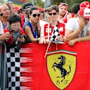 Fans at Formula One World Championship, Rd14, Italian Grand Prix, Race, Monza, Italy, Sunday 4 September 2016. © Sutton Images