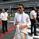 Pascal Wehrlein (GER) Manor Racing on the grid at Formula One World Championship, Rd14, Italian Grand Prix, Race, Monza, Italy, Sunday 4 September 2016. © Sutton Images