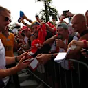 Jenson Button (GBR) McLaren signs autographs for the fans at Formula One World Championship, Rd14, Italian Grand Prix, Race, Monza, Italy, Sunday 4 September 2016. © Sutton Images