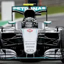 Race winner Nico Rosberg (GER) Mercedes-Benz F1 W07 Hybrid enters parc ferme at Formula One World Championship, Rd14, Italian Grand Prix, Race, Monza, Italy, Sunday 4 September 2016. © Sutton Images