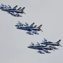 Flypast at Formula One World Championship, Rd14, Italian Grand Prix, Race, Monza, Italy, Sunday 4 September 2016. © Sutton Images