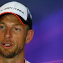 Jenson Button (GBR) McLaren in the Press Conference at Formula One World Championship, Rd14, Italian Grand Prix, Preparations, Monza, Italy, Thursday 1 September 2016. © Sutton Images