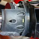 Ferrari SF16-H front wheel hub detail at Formula One World Championship, Rd14, Italian Grand Prix, Preparations, Monza, Italy, Thursday 1 September 2016. © Sutton Images