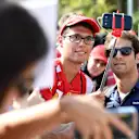 Felipe Nasr (BRA) Sauber fan selfie at Formula One World Championship, Rd14, Italian Grand Prix, Preparations, Monza, Italy, Thursday 1 September 2016. © Sutton Images