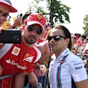 Felipe Massa (BRA) Williams fans selfie at Formula One World Championship, Rd14, Italian Grand Prix, Preparations, Monza, Italy, Thursday 1 September 2016. © Sutton Images