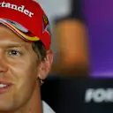 Sebastian Vettel (GER) Ferrari in the Press Conference at Formula One World Championship, Rd14, Italian Grand Prix, Preparations, Monza, Italy, Thursday 1 September 2016. © Sutton Images