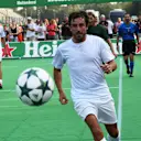 Fernando Alonso (ESP) McLaren at the Heineken Champions Of The Grid 5-A-Side Charity Football Match at Formula One World Championship, Rd14, Italian Grand Prix, Preparations, Monza, Italy, Thursday 1 September 2016. © Sutton Images