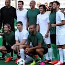 Group photo at the Heineken Champions Of The Grid 5-A-Side Charity Football Match at Formula One World Championship, Rd14, Italian Grand Prix, Preparations, Monza, Italy, Thursday 1 September 2016. © Sutton Images