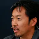 Ayao Komatsu (JPN) Haas F1 Engineer in the Press Conference at Formula One World Championship, Rd17, Japanese Grand Prix, Practice, Suzuka, Japan, Friday 7 October 2016. © Sutton Images