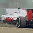 Romain Grosjean (FRA) Haas VF-16 locks up and takes a trip through the gravel in FP1 at Formula One World Championship, Rd17, Japanese Grand Prix, Practice, Suzuka, Japan, Friday 7 October 2016. © Sutton Images