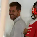 Sebastian Vettel (GER) Ferrari at Formula One World Championship, Rd17, Japanese Grand Prix, Practice, Suzuka, Japan, Friday 7 October 2016. © Sutton Images