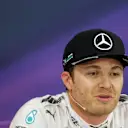 Pole sitter Nico Rosberg (GER) Mercedes AMG F1 in the Press Conference at Formula One World Championship, Rd17, Japanese Grand Prix, Qualifying, Suzuka, Japan, Saturday 8 October 2016. © Sutton Images