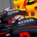 Daniel Ricciardo (AUS) Red Bull Racing and Max Verstappen (NED) Red Bull Racing in parc ferme at Formula One World Championship, Rd17, Japanese Grand Prix, Qualifying, Suzuka, Japan, Saturday 8 October 2016. © Sutton Images