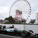 Lewis Hamilton (GBR) Mercedes-Benz F1 W07 Hybrid at Formula One World Championship, Rd17, Japanese Grand Prix, Qualifying, Suzuka, Japan, Saturday 8 October 2016. © Sutton Images