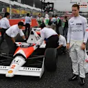 Stoffel Vandoorne (BEL) McLaren MP4/5 at Formula One World Championship, Rd17, Japanese Grand Prix, Qualifying, Suzuka, Japan, Saturday 8 October 2016. © Sutton Images