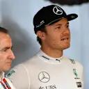 Paddy Lowe (GBR) Mercedes AMG F1 Executive Director (Technical) and Nico Rosberg (GER) Mercedes AMG F1 at Formula One World Championship, Rd17, Japanese Grand Prix, Qualifying, Suzuka, Japan, Saturday 8 October 2016. © Sutton Images