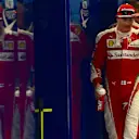 Kimi Raikkonen (FIN) Ferrari in parc ferme at Formula One World Championship, Rd17, Japanese Grand Prix, Qualifying, Suzuka, Japan, Saturday 8 October 2016. © Sutton Images