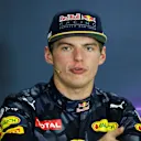 Max Verstappen (NED) Red Bull Racing in the Press Conference at Formula One World Championship, Rd17, Japanese Grand Prix, Race, Suzuka, Japan, Sunday 9 October 2016. © Sutton Images