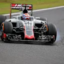 Romain Grosjean (FRA) Haas VF-16 at Formula One World Championship, Rd17, Japanese Grand Prix, Race, Suzuka, Japan, Sunday 9 October 2016. © Sutton Images