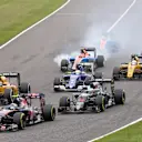 Start of the race at Formula One World Championship, Rd17, Japanese Grand Prix, Race, Suzuka, Japan, Sunday 9 October 2016. © Sutton Images