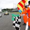 Kevin Magnussen (DEN) Renault Sport F1 Team on the drivers parade at Formula One World Championship, Rd17, Japanese Grand Prix, Race, Suzuka, Japan, Sunday 9 October 2016. © Sutton Images