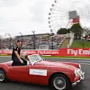 Max Verstappen (NED) Red Bull Racing on the drivers parade at Formula One World Championship, Rd17, Japanese Grand Prix, Race, Suzuka, Japan, Sunday 9 October 2016. © Sutton Images