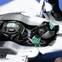 Race winner Nico Rosberg (GER) Mercedes-Benz F1 W07 Hybrid celebrates in parc ferme at Formula One World Championship, Rd17, Japanese Grand Prix, Race, Suzuka, Japan, Sunday 9 October 2016. © Sutton Images