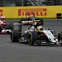Sergio Perez (MEX) Force India VJM09 at Formula One World Championship, Rd17, Japanese Grand Prix, Race, Suzuka, Japan, Sunday 9 October 2016. © Sutton Images