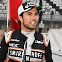 Sergio Perez (MEX) Force India on the grid at Formula One World Championship, Rd17, Japanese Grand Prix, Race, Suzuka, Japan, Sunday 9 October 2016. © Sutton Images