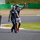 Carlos Sainz (ESP) Scuderia Toro Rosso walks the track at Formula One World Championship, Rd17, Japanese Grand Prix, Preparations, Suzuka, Japan, Thursday 6 October 2016. © Sutton Images