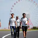 Esteban Gutierrez (MEX) Haas F1 walks the track at Formula One World Championship, Rd17, Japanese Grand Prix, Preparations, Suzuka, Japan, Thursday 6 October 2016. © Sutton Images