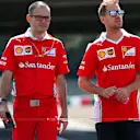 Sebastian Vettel (GER) Ferrari walks the track at Formula One World Championship, Rd17, Japanese Grand Prix, Preparations, Suzuka, Japan, Thursday 6 October 2016. © Sutton Images