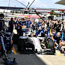 Williams pit stop practice at Formula One World Championship, Rd17, Japanese Grand Prix, Preparations, Suzuka, Japan, Thursday 6 October 2016. © Sutton Images