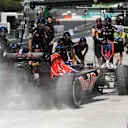 Daniil Kvyat (RUS) Scuderia Toro Rosso STR11 at Formula One World Championship, Rd16, Malaysian Grand Prix, Practice, Sepang, Malaysia, Friday 30 September 2016. © Sutton Images