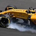 Jolyon Palmer (GBR) Renault Sport F1 Team RS16 locks up at Formula One World Championship, Rd16, Malaysian Grand Prix, Practice, Sepang, Malaysia, Friday 30 September 2016. © Sutton Images