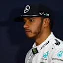Lewis Hamilton (GBR) Mercedes AMG F1 in the Press Conference at Formula One World Championship, Rd16, Malaysian Grand Prix, Qualifying, Sepang, Malaysia, Saturday 1 October 2016. © Sutton Images