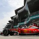 Sebastian Vettel (GER) Ferrari SF16-H at Formula One World Championship, Rd16, Malaysian Grand Prix, Qualifying, Sepang, Malaysia, Saturday 1 October 2016. © Sutton Images