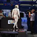 Lewis Hamilton (GBR) Mercedes AMG F1 in parc ferme at Formula One World Championship, Rd16, Malaysian Grand Prix, Qualifying, Sepang, Malaysia, Saturday 1 October 2016. © Sutton Images