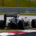 Fernando Alonso (ESP) McLaren MP4-31 runs wide at Formula One World Championship, Rd16, Malaysian Grand Prix, Qualifying, Sepang, Malaysia, Saturday 1 October 2016. © Sutton Images