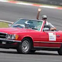 Pascal Wehrlein (GER) Manor Racing on the drivers parade at Formula One World Championship, Rd16, Malaysian Grand Prix, Race,  Sepang, Malaysia, Sunday 2 October 2016. © Sutton Images