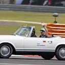 Nico Hulkenberg (GER) Force India F1 on the drivers parade at Formula One World Championship, Rd16, Malaysian Grand Prix, Race,  Sepang, Malaysia, Sunday 2 October 2016. © Sutton Images