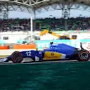 Felipe Nasr (BRA) Sauber C35 at Formula One World Championship, Rd16, Malaysian Grand Prix, Race,  Sepang, Malaysia, Sunday 2 October 2016. © Sutton Images