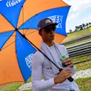 Pascal Wehrlein (GER) Manor Racing on the grid at Formula One World Championship, Rd16, Malaysian Grand Prix, Race, Sepang, Malaysia, Sunday 2 October 2016. © Sutton Images