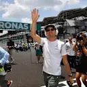 Nico Rosberg (GER) Mercedes AMG F1 on the drivers parade at Formula One World Championship, Rd16, Malaysian Grand Prix, Race, Sepang, Malaysia, Sunday 2 October 2016. © Sutton Images